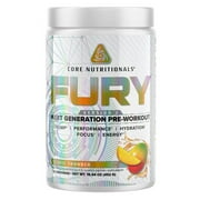 Core Nutritionals Fury V2 Platinum Next Generation Pre Workout 20 Servings (Tropic Thunder)
