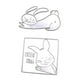 thumbnail image 2 of Troqueles de Pascua para hacer tarjetas, troqueles de corte de letras de acero al carbono de Pascua feliz y plantilla de plantilla de Metal de hierba de conejo de conejo para Diy álbum de recortes álbum Pa esquí esquí Gafas de esquí, 2 of 5