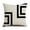 a, variant on Baweave Black And White Outdoor Pillows Black White Waterproof Hugging Pillow Household Design Pattern Sand Pillow Decorative Throw Pillows