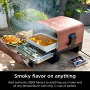 Ninja Woodfire™ Pizza Oven, 8-in-1 outdoor oven, 5 Pizza Settings, Ninja Woodfire™ Technology, up to 700°F heat, BBQ smoker, electric