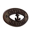 thumbnail image 2 of Handcrafted Decor MC-2200-AC Antique Copper Captains Quarters Sign- 9 in., 2 of 2