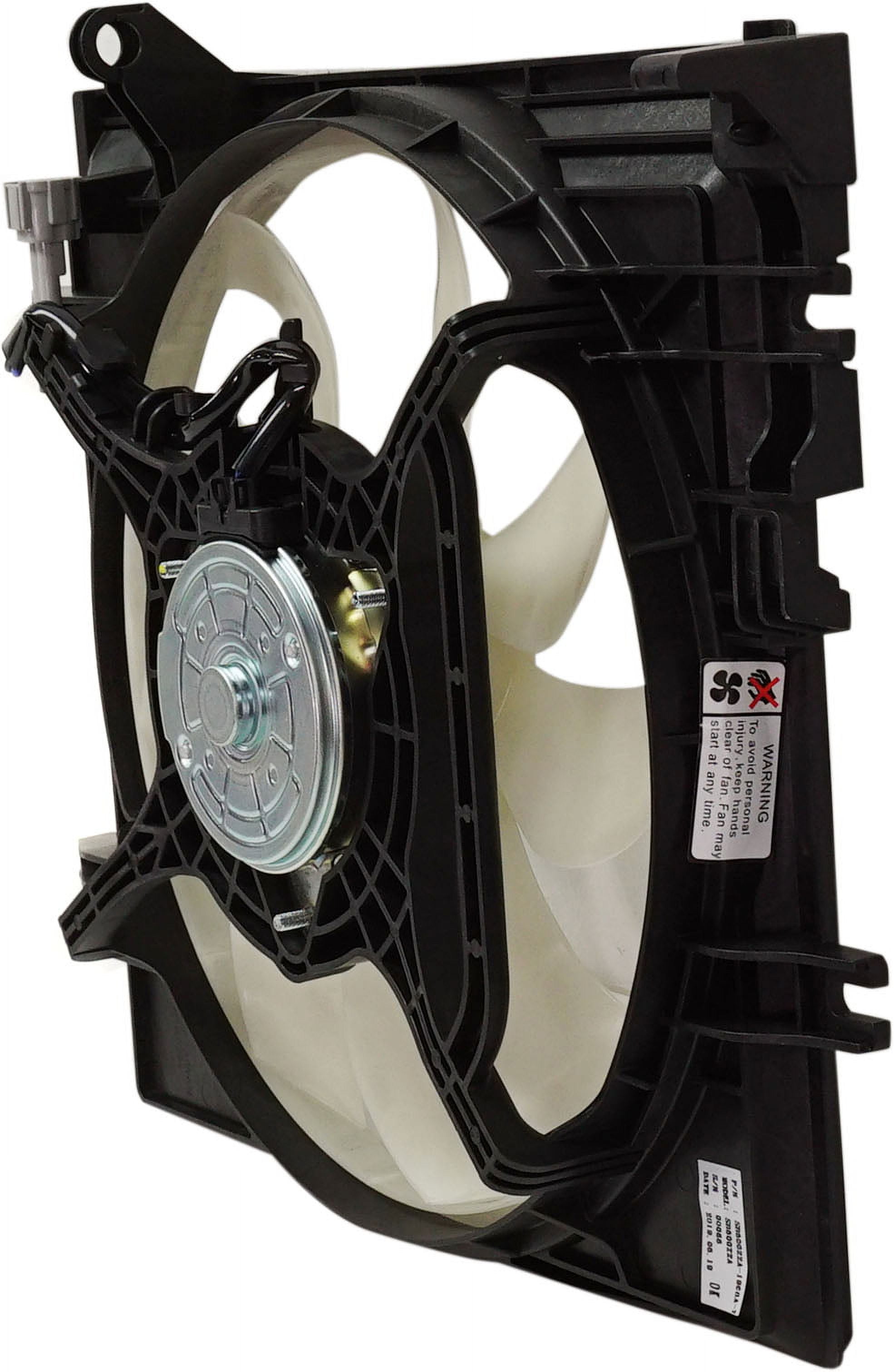 Replacement RS16090001 Cooling Fan Assembly Compatible with 2019-2020 Subaru Forester Radiator