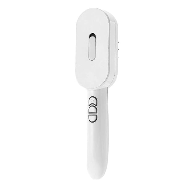 Cepillo eléctrico para el cabello con terapia de luz roja para estimular el crecimiento del cabello y masajear el cuero cabelludo. Ideal para viajes.