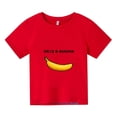 thumbnail image 5 of 2024 HOT Banana Boys Tees Camiseta de verano para niños Camiseta de manga corta Ropa para niños Tops estampados para niñas Negro Blanco Gris Rojo Negro Amarillo, 5 of 5