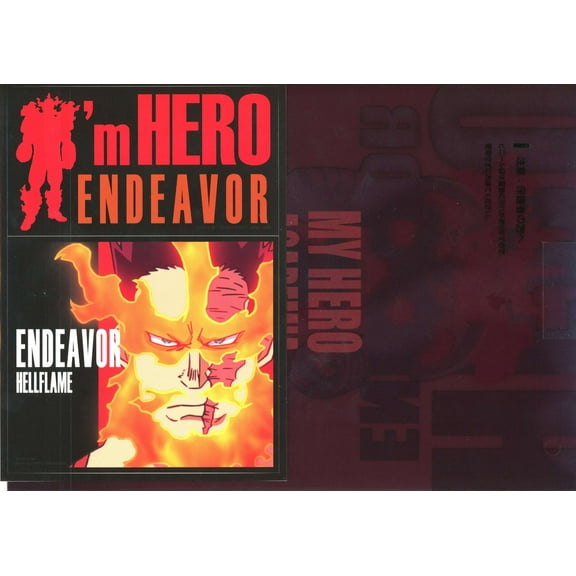 Bandai Ichiban Kuji Endeavor Wall Cling