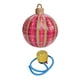 thumbnail image 4 of Bola inflable navideña grande Bola navideña 50cm PVC Divertida bola inflable gigante Cuadrícula roja, 4 of 9