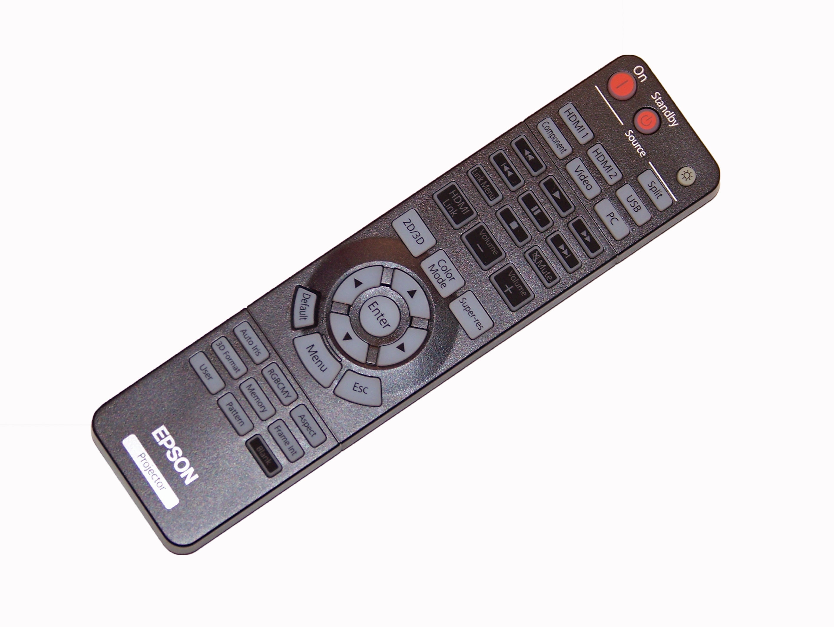 OEM Epson Remote Control Shipped With: PowerLite Home Cinema 3020, 5020,  5020 UB - Walmart.com