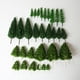 thumbnail image 2 of 30 piezas de árboles verdes para maquetas de trenes a escala HO (escala 1:87), de 4,5 cm a 13 cm. Serie 1, 2 of 9