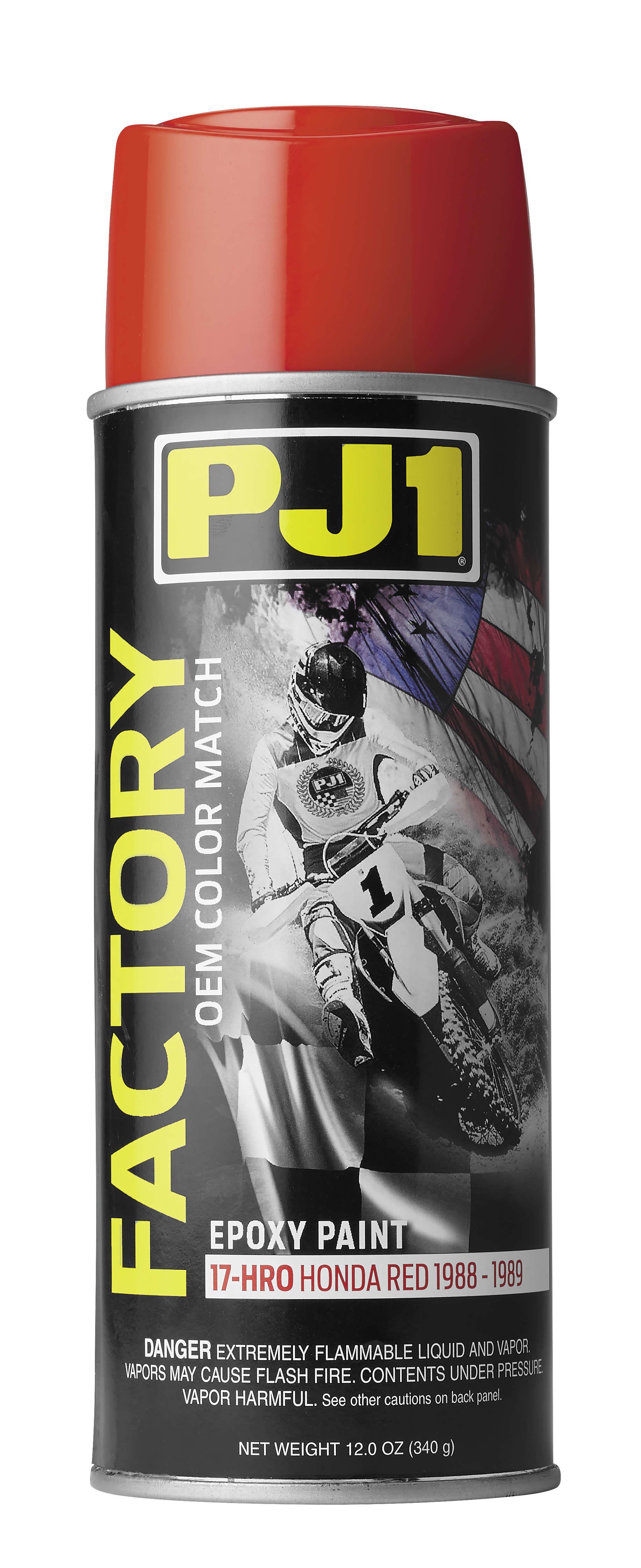 PJ1 17HRO PJ1 Spray Paint 12oz. Aerosol for Honda Red 8889