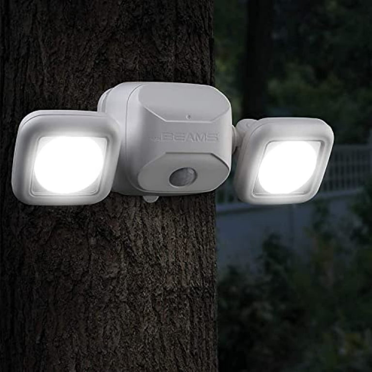 Home Zone Security White Motion Activated Outdoor