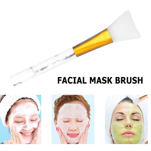 Cepillos de máscara facial de silicona Herramienta de maquillaje cosmético de base de cepillo facial de bricolaje