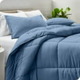 thumbnail image 2 of Bare Home  Hypoallergenic Down Alternative Comforter Set Coronet Blue King - Cal King, 2 of 5