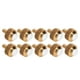 thumbnail image 2 of 10 piezas de repuesto de corona de reloj Noctilucence accesorios de repuesto de cabeza de reloj de acero inoxidable dorado 4,0mm, 2 of 14