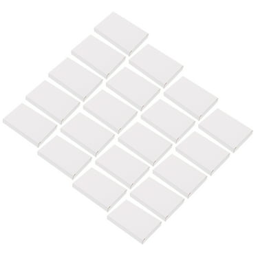 30 Pcs Carton Multipurpose Boxes Small Item Box Flat Box Box Cardboard Storage Bins with Lid White Boxes