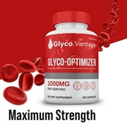 (5 Pack) Glyco Vantage Glyco-Optimizer Capsules, Glyco Vantage Pills Blood Support Supplement High Potency Gluco Vantage 5 Month Supply