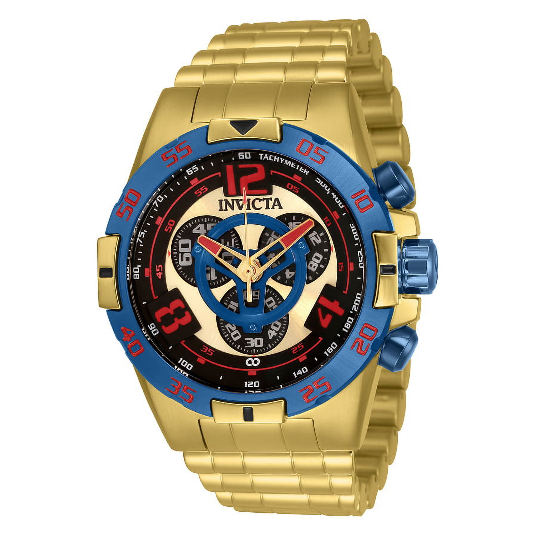 Invicta Corduba Chronograph Quartz Champagne Dial Men's Watch 34985