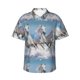thumbnail image 1 of Fotbe Horses Running Through The Water Camisa Hawaiana para Hombre Unisex – Camisa Casual de Verano con Botones de Manga Corta de Algodón y Lino,X-Large, 1 of 7