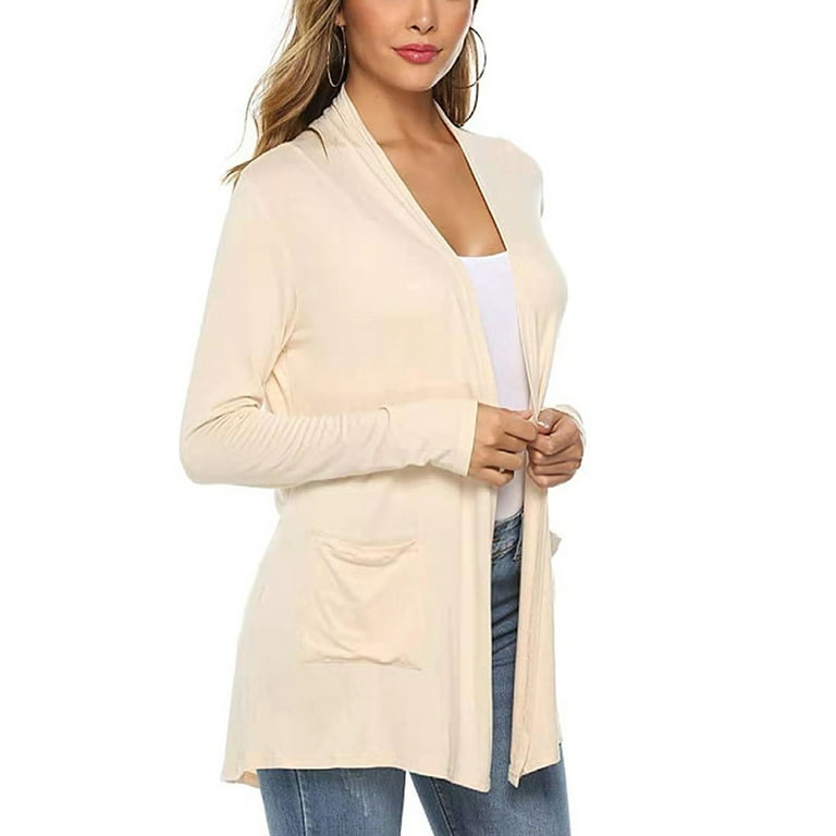 CenturyX Women's Blazer Suit 3/4 Sleeve Cardigan Jacket Suit