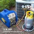 thumbnail image 7 of SPECSTAR 110-120V AC 60Hz 3/4HP Single Cylinder Portable Refrigerant Recovery Machine, 7 of 7
