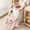 Pink, variant on 1 Pc Potty Training Seat Toddler Toilet Seat for Kids Boys Girls Children's  Ladder Seat,  With Anti Slip Handle, Splash Proof Design, Reinforced Support.