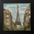 thumbnail image 2 of Vassileva, Silvia 12x12 Black Modern Framed Museum Art Print Titled - A Moment in Paris I, 2 of 5