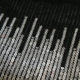 thumbnail image 4 of 40*40cm Sequin Pillowcase, Bed, Sofa, Black and Silver, Set of 2. black and silver, 4 of 5