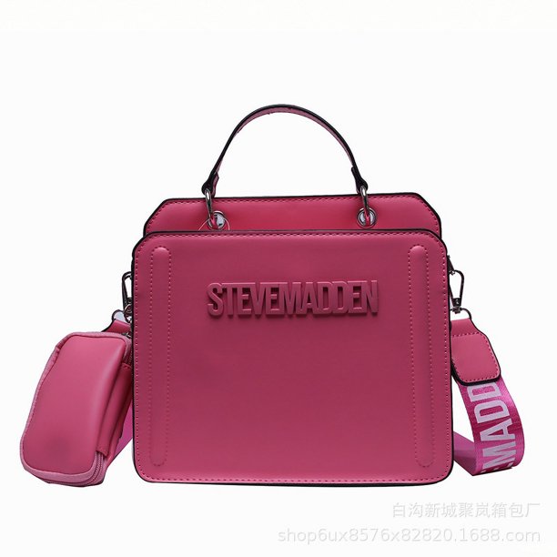 Bolso de moda para mujer, nuevo bolso de mano, bolso de hombro con letras populares, bolso de mensajero de color sólido, bolsos