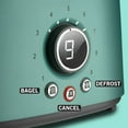 thumbnail image 4 of Sencor STS-6051GR 2-Slice Premium Metallic Toaster with Digital Button and Toaster Rack (Green), 4 of 4