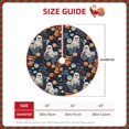 thumbnail image 2 of Balery Cute ghost in the flowers Printed Christmas Tree Skirt , Merry Christmas Party Christmas Tree Decoration,Adjustable Tree Skirt-30", 2 of 6