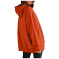 thumbnail image 6 of Frostluinai Oversized Hoodies for Women Long Sleeve Drawstring Sweatshirts Fleece Drop Shoulder Casual Pullover Tops 2024 Fall Trendy Outfits Teen Girls, 6 of 9