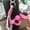 4pcs/set Pink Keychain Set, variant on 4pcs Sporty Fitness Keychain Set | Handcrafted Rubber Dumbbell and Kettlebell Charms with Rope, Unisex, Ideal for Fitness Enthusiasts and Gifting