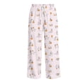 thumbnail image 6 of Womens Ghost Moon Star Halloween Pajama Pants Lounge Sleepwear, 6 of 7