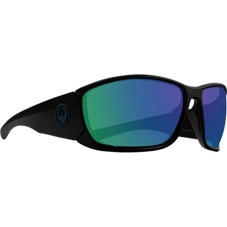 Dragon Lightweight Sunglasses - Dragon Tow In Sunglasses Matte Black H2O/Green Ion Polar Lens