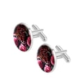 thumbnail image 2 of Leopard Elegant Stainless Steel Cufflinks Set for Men, for Dress Shirts, Ideal for Formal Occasions, 2 of 6