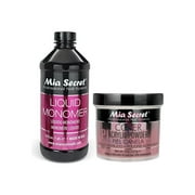 Mia Secret - Liquid Monomer 16oz + Cover Piel Canela 8oz