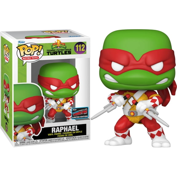 Collectible Funko POP! Retro Toys: Teenage Mutant Ninja Turtles - Raphael (2022 NYCC) #112
