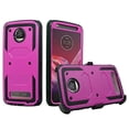 thumbnail image 3 of for 5.5" Motorola moto Z2 Play Z2 Force z2play z2force case Phone Case 360° Cover Screen Protector Clip Holster Kick Stand Grip Sides Armor Peach, 3 of 4