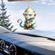 thumbnail image 5 of Head Natal Buddha Acrylic Flat Christmas Pendant Car Rearview Mirror Pendant Saint, 5 of 5