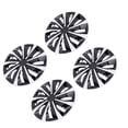 thumbnail image 1 of 14in Hubcaps, 4 Pcs ABS Universal Fit Snap On R14 Wheel Rim Covers for Most Cars Truck SUV, 1 of 7
