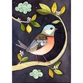 thumbnail image 1 of Pintura de diamantes (DE4790) 5D DIY pájaros imagen redonda completa de diamantes de imitación decoración de pared del hogar 30x40cm Hugtrwg Para estrenar, 1 of 1