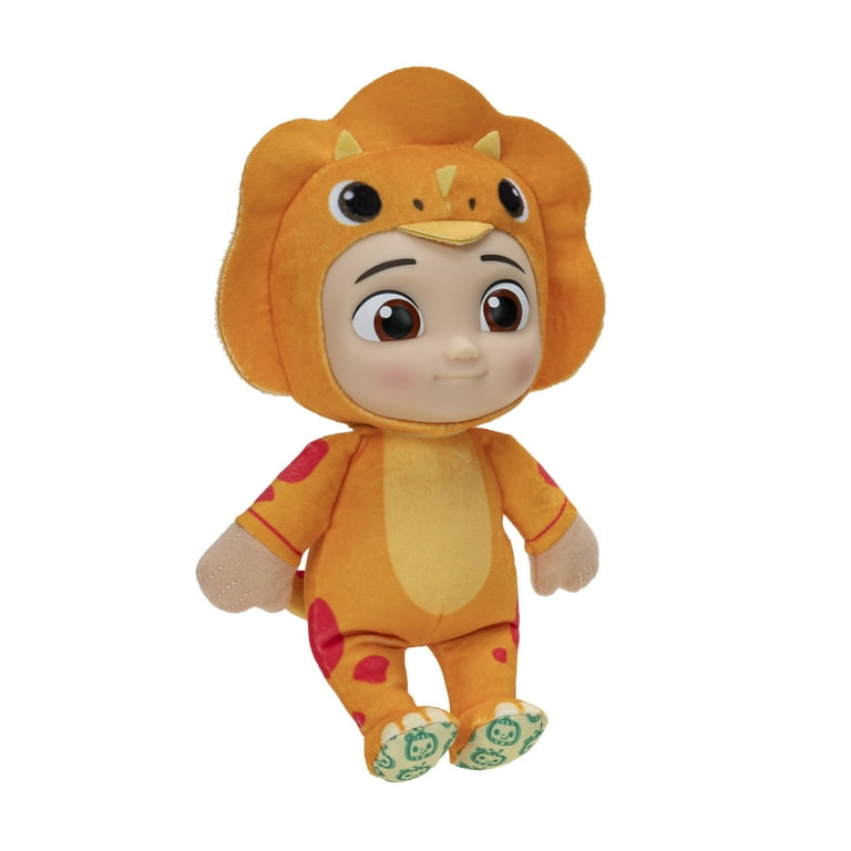 CoComelon 8 inch Cece Dino Little Plush Dinosaur Themed Toys