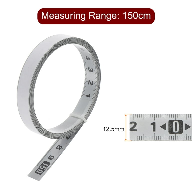 2Pcs Silver Tone Round Shape Self Retracting 1M Measurement Tape Measure