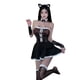 thumbnail image 5 of Lencería sexy Catwoman sexy vestido de una pieza traje pasión ahueca hacia fuera juego de rol traje, 5 of 5