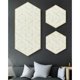 thumbnail image 3 of Geometric stripe self adhesive wallpaper for furniture gold white 45x500cm, 3 of 4