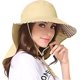thumbnail image 1 of Sombrero de color caqui con protección UV neutra, protección para el cuello de 25 cm y ala ancha de 11 cm para caza, pesca, acampada y jardinería al aire libre. Circunferencia de la cabeza: 56 cm., 1 of 5