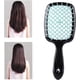 thumbnail image 5 of Cepillo de paleta para desenredar, dientes anchos, cojín de aire, peine, cabello húmedo y seco, desenredar, masaje del cuero cabelludo, herramienta de peluquería DIY para mujeres, 5 of 5
