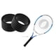 thumbnail image 5 of Anillo de asas de raqueta Anillo de mango de raqueta de tenis de absorción de sudor de silicona 5 uds. banda de agarre para raqueta de bádminton accesorios para deportes de pelota FLhrweasw Nuevo, 5 of 7