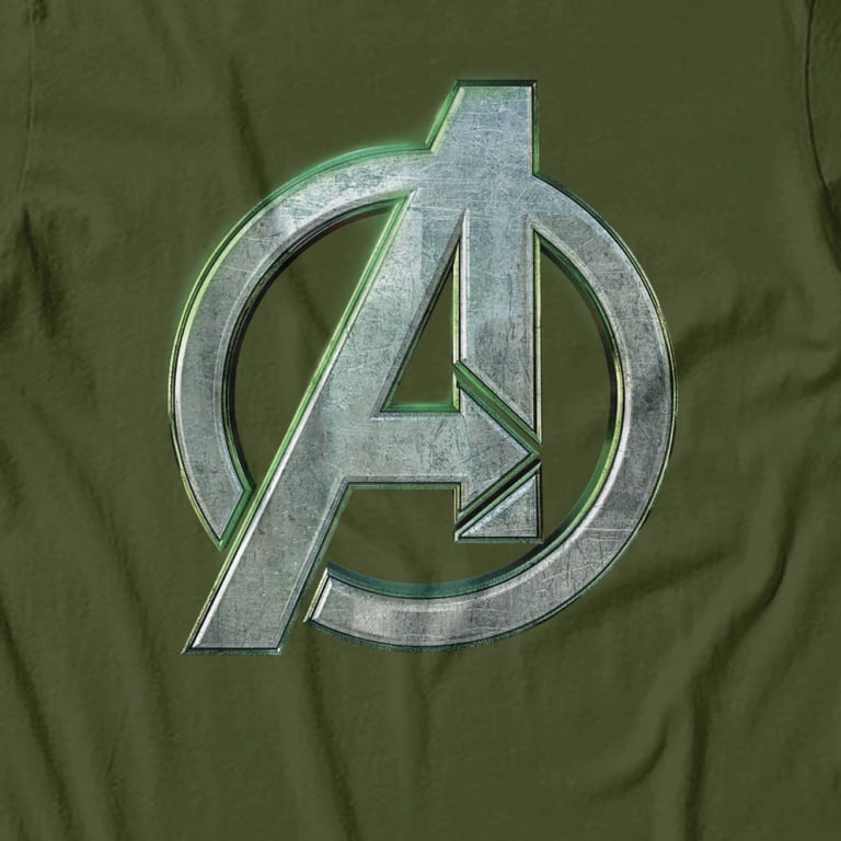 Mercel Logo Marvel Avengers Doomsday Metal Full Color Logo Icon Mens T-Shirt ...