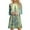 Mint Green, variant on Odeerbi Christmas Dresses For Women 2025 Fashion Christmas Christmas Tree Print Long Sleeve Round Neck Dress Sky Blue