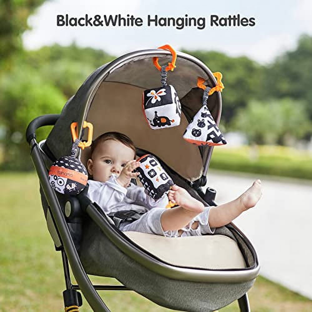 Carseat Toys For Babies 0-6 Months Crib Toys Hanging TUMAMA Baby